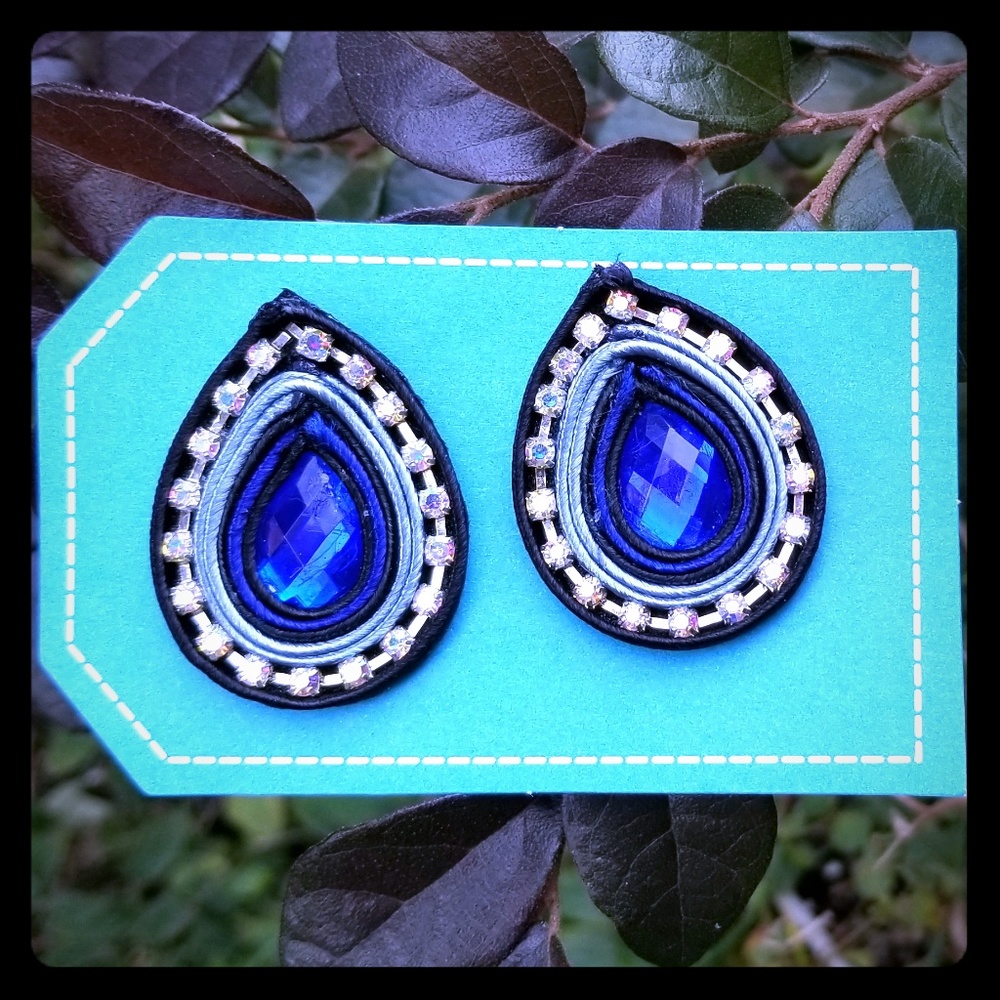 Handmade soutache earrings